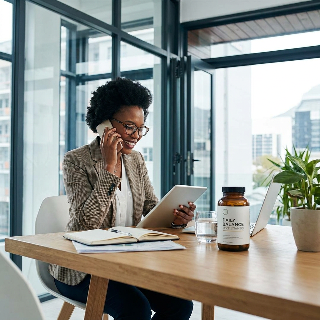 The 5-Minute Health Rule for Busy Accra Professionals: How Daily Supplements Boost Your Workplace Efficiency