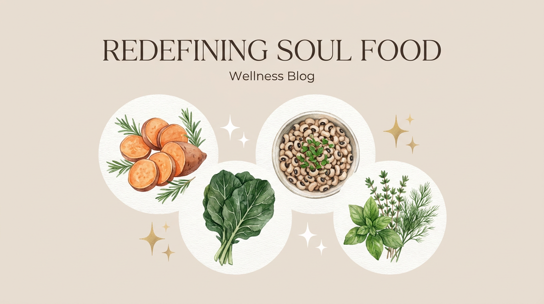 Discover how to cook traditional collard greens, sweet potatoes, and beans using healthy, low-sodium techniques without losing the "Soul."
