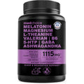 12-in-1 Melatonin Sleep Support capsules natural relaxation supplement for adults in Ghana

